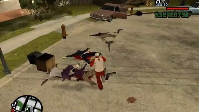 Приколы из GTA San Andreas смотреть онлайн