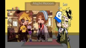 ♡Билл и Диппер риягирует на тт видио♡