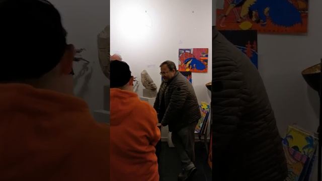 Выставка модного и даже культового берлинского художника,Grisha Danunaher смотреть онлайн