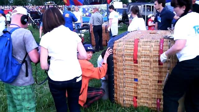 Борей Великие  Луки 2014 открытие  19- международной встречи воздухоплавателей в  Великих Луках
