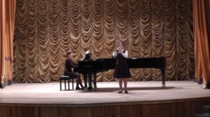 Д. Каччини AVE MARIA, В. Косенко Скерцино, труба , исполняет Софья Сирота