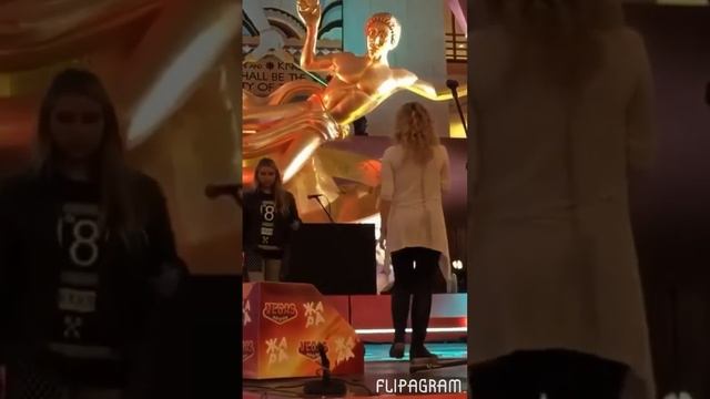 Лаурита и Айша Жара в Вегасе Саундчек