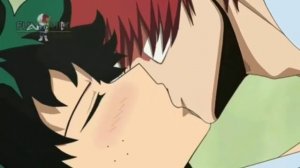 аниме"моя геройская академия" Деку и Тодороки