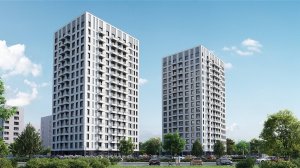 ЖК "Анкор", 1 очередь стр-ва. СЗ "Аванпорт НН" || Канавинский р-он, ул. Фибролитовая || Апрель 2025