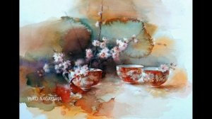 Нежные акварели художницы Юко Нагаяма