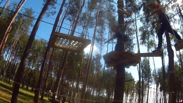 веревочный парк раздолье, прохождение3 смотреть онлайн