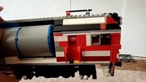 "Лего самоделки" - Газотурбовоз Гт1 из LEGO. Обзор.