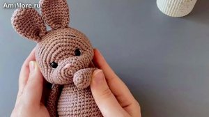 Амигуруми: схема Зайка | Игрушки вязаные крючком