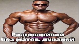 Разговаривай без матов, дуралей