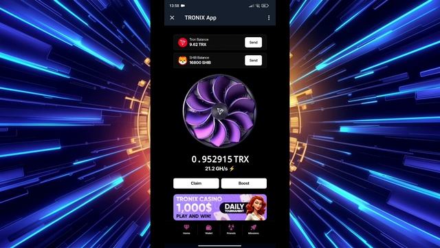 Tronix APP Telegram как вывести деньги | Покупаю скорость майнинга | Вывожу TRX, GHIB| Троникс СКАМ
