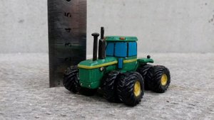 John Deere 8640 из пластилина! Миниатюрный трактор из пластилина!