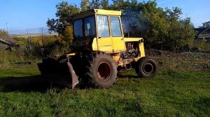 пробный выезд дт 75 на колёсах 2