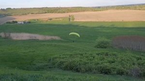 Вечерняя тренировка спортсменов парапланеристов 👍🪂🏞️🌤️.mp4