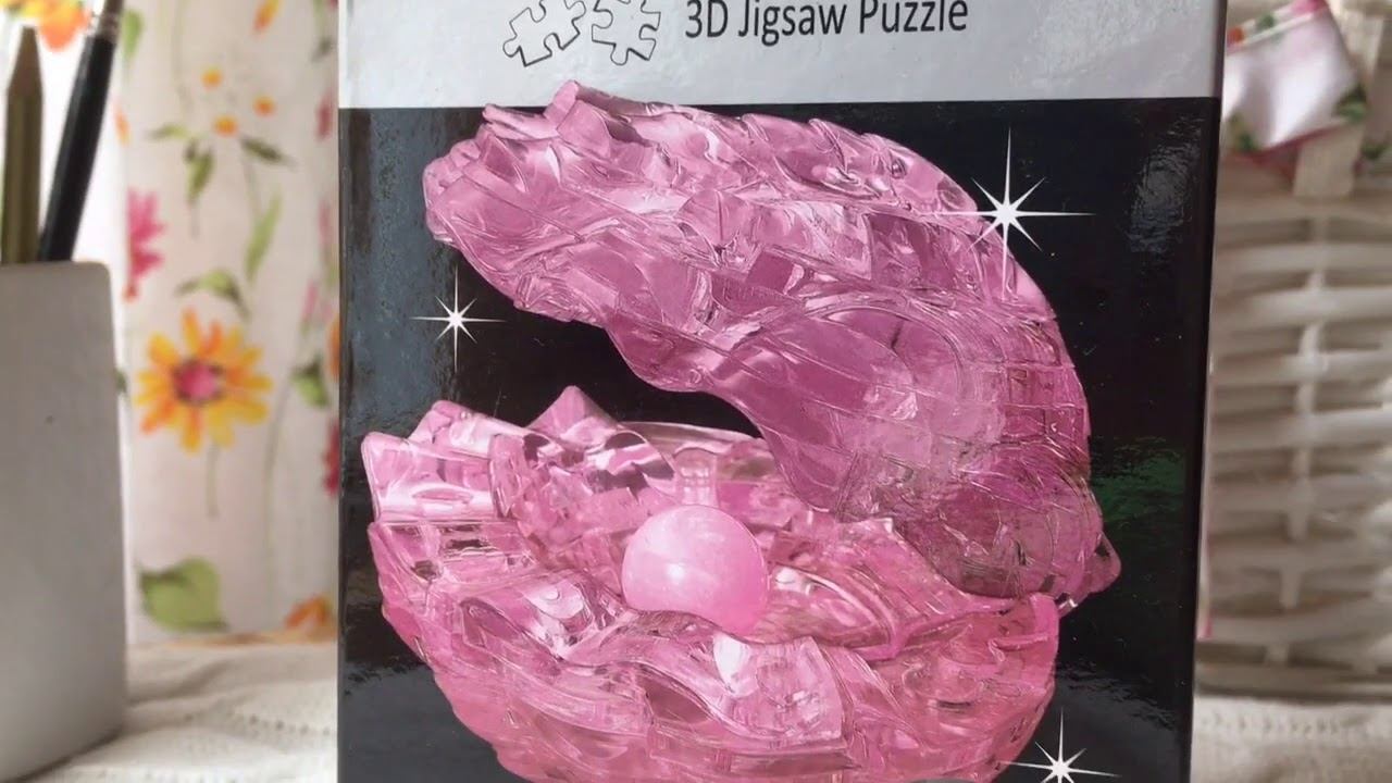 Crystal puzzle Жемчужина розовая