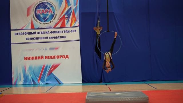 Воздушное кольцо, Александра Санду - Нижний Новгород 2024, 3 место, категория III спортивный разряд смотреть онлайн