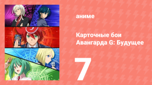 Карточные бои Авангарда G: Будущее 7 серия (аниме-сериал, 2016)