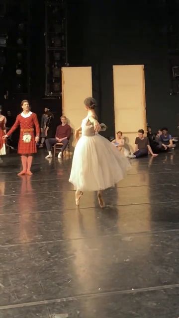 “Сильфида“ репетиция. Анастасия Лименько смотреть онлайн