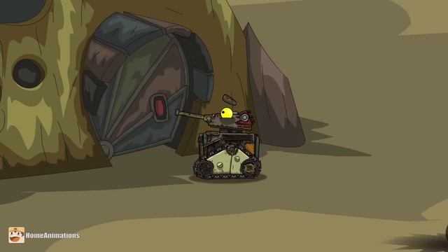 HomeAnimations - Мультики про танки  Первая Миссия ： Башня в пустыне - мультики про танки