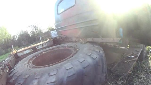 ЗиЛ 157 прочистил цапфы скинул кузов