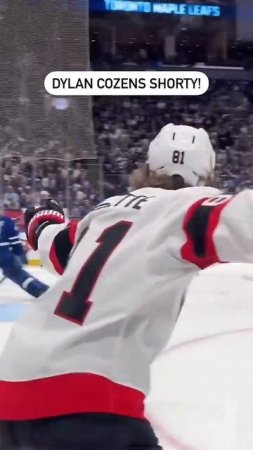 Dylan Cozens BURNS The Leafs For A Shorty