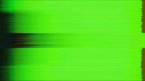 Футаж Глитчи/помехи на зелёном фоне - хромакей