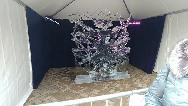 LEDUS SKULPTŪRU FESTIVĀLS JELGAVĀ 2020/Международный фестиваль ледовых скульптур 2020