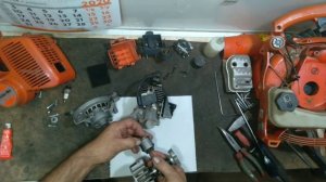 Ремонт воздуходувки  OIEO MAC BV270.