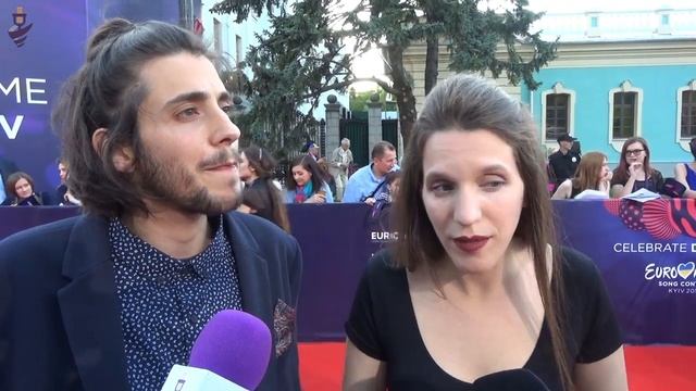 Eurovision 2017 - Red carpet - Portugal - Salvador Sobral смотреть онлайн