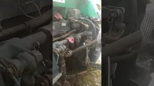 работа трактора ЮМЗ на холостом ходу