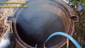 Монтаж водопроводного колодца. Посёлок Темпы.