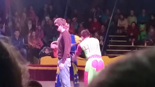 Воронежкий цирк Алле в Пскове.Клоуны Чих и Пых