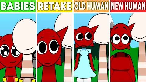 Incredibox Sprunki Retake VS НОВЫЙ человек VS СТАРЫЙ человек VS Младенцы