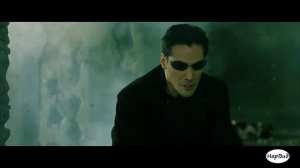 Лучшая сцена в Матрице. Нео и Тринити спасение Морфиуса.