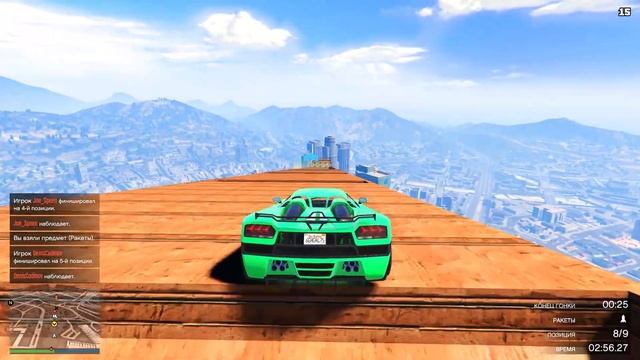 САМЫЕ УГАРНЫЕ ГОНКИ! (GTA 5 Смешные Моменты) смотреть онлайн