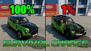 Реалистичные аварии с шансом на выживание #72 😱|BeamNG.Drive| Бименджи Драйв