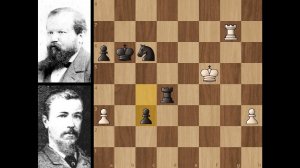 4-я партия Блэкберн - Стейниц, матч 1876 года, Лондон. (0-1)