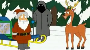 Санта Клаус, Олень и Дед Мороз