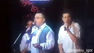 Михаил Круг и Игорь Слуцкий.
