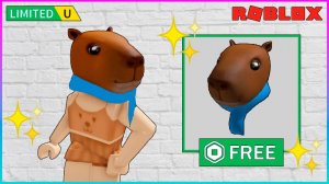КАК получить БЕСПЛАТНО Голову Капибары Roblox Treflandia Great Adventure #roblox #роблокс #freeugc