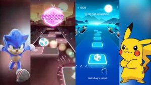 соник vs пикачу