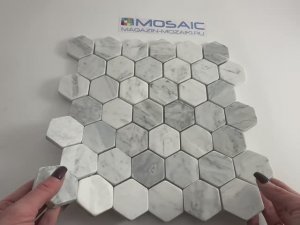 Мозаика HEXAGON CARRARA BIANCO