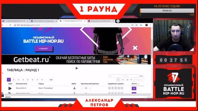 17 Независимый хип-хоп батл