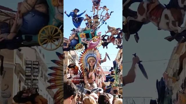 Fallas de Valencia.Мастер классы Tetyana Shchepkina
