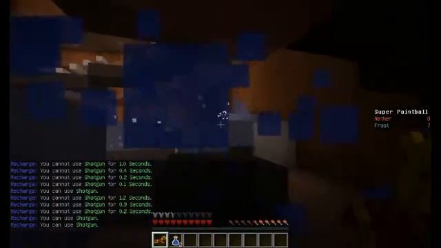 Minecraft Пейнтбол с Денисом смотреть онлайн