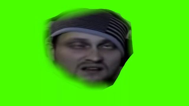 Мем на green screen