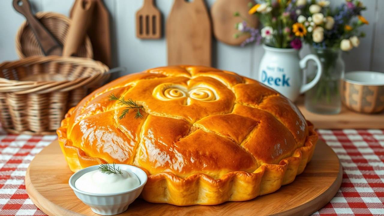 Нежнейшее Мясо под слоем воздушного теста: готовим Курник