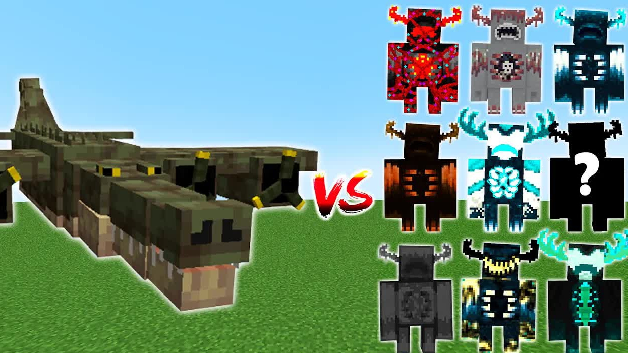 НОВЫЙ ВАРДЕН против МЕМА Бомбардино Крокодило в Майнкрафте?МОДЫ смотреть онлайн