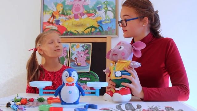 Взвешиваем цифры  Учимся с Лунтиком  Новая серия