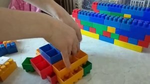 Танк из больших деталей Лего ( часть 3)