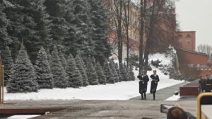 Московский кремль. Смена почетного караула!